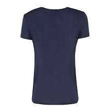 EA7 EMPORIO ARMANI JERSEY T-SHIRT L Голубой Женский photo 2